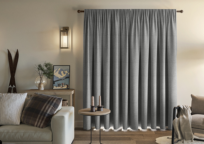 Melrose (Blackout), Cobblestone - Made to Measure Curtains - Image 7